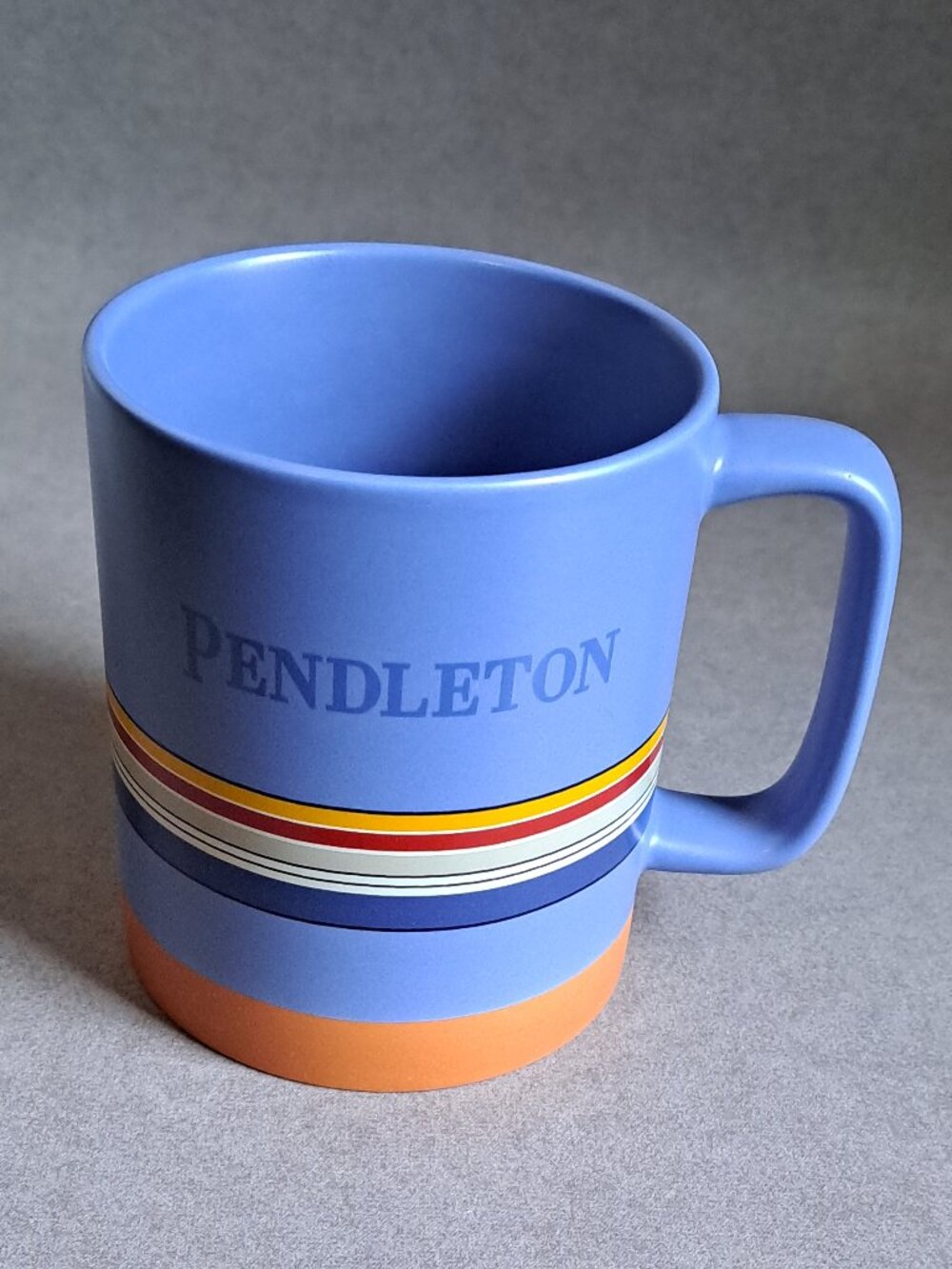 Pendleton: Camp Stripe USED Coffee Mug (Blue, Blankets, Clothing) PM